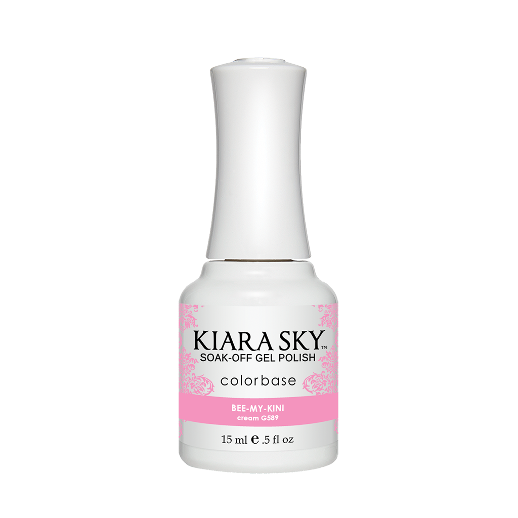 Kiara Sky Gel Polish, G589, Road Trip Collection, Bee-My-Kini, 0.5oz MH1004