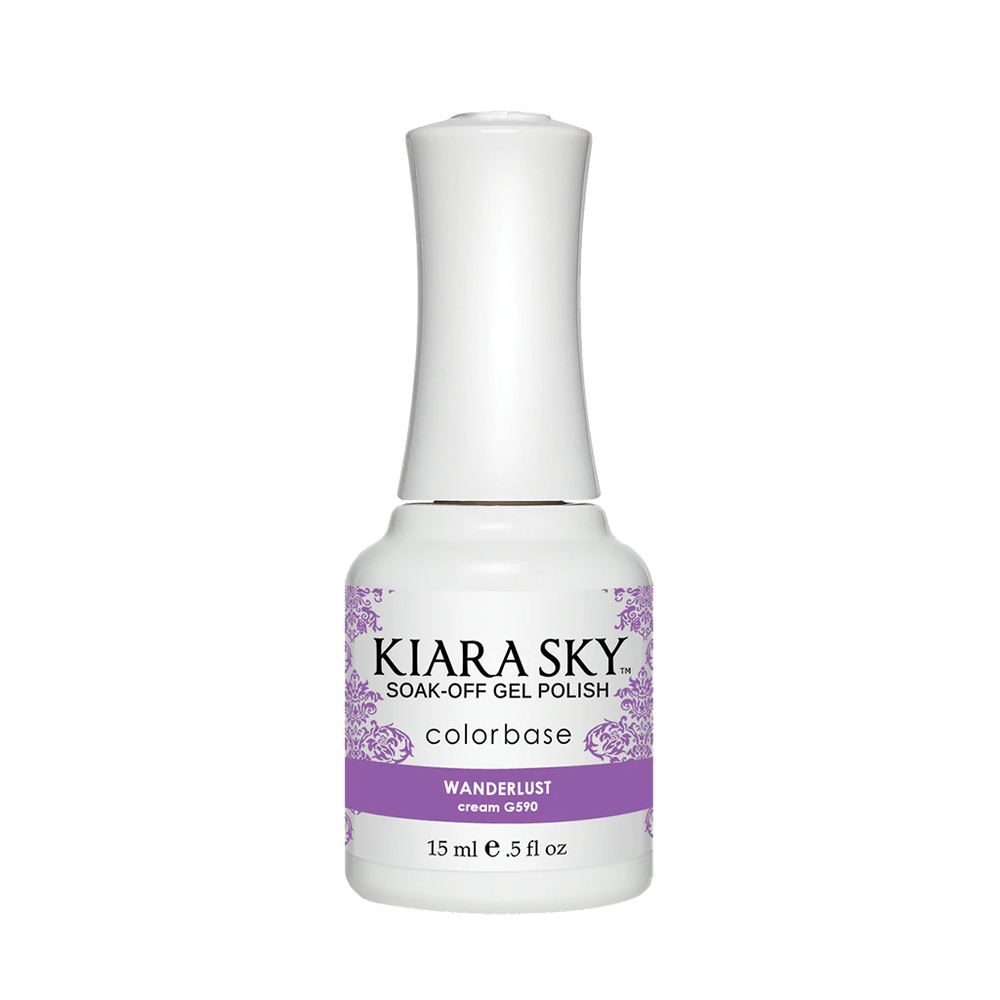 Kiara Sky Gel Polish, G590, Road Trip Collection, Wanderlust, 0.5oz MH1004