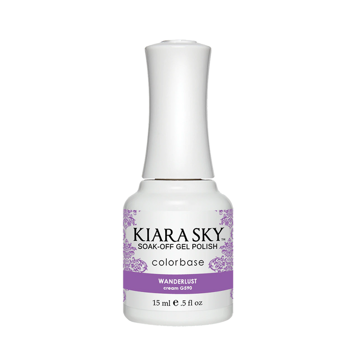 Kiara Sky Gel Polish, G590, Road Trip Collection, Wanderlust, 0.5oz MH1004