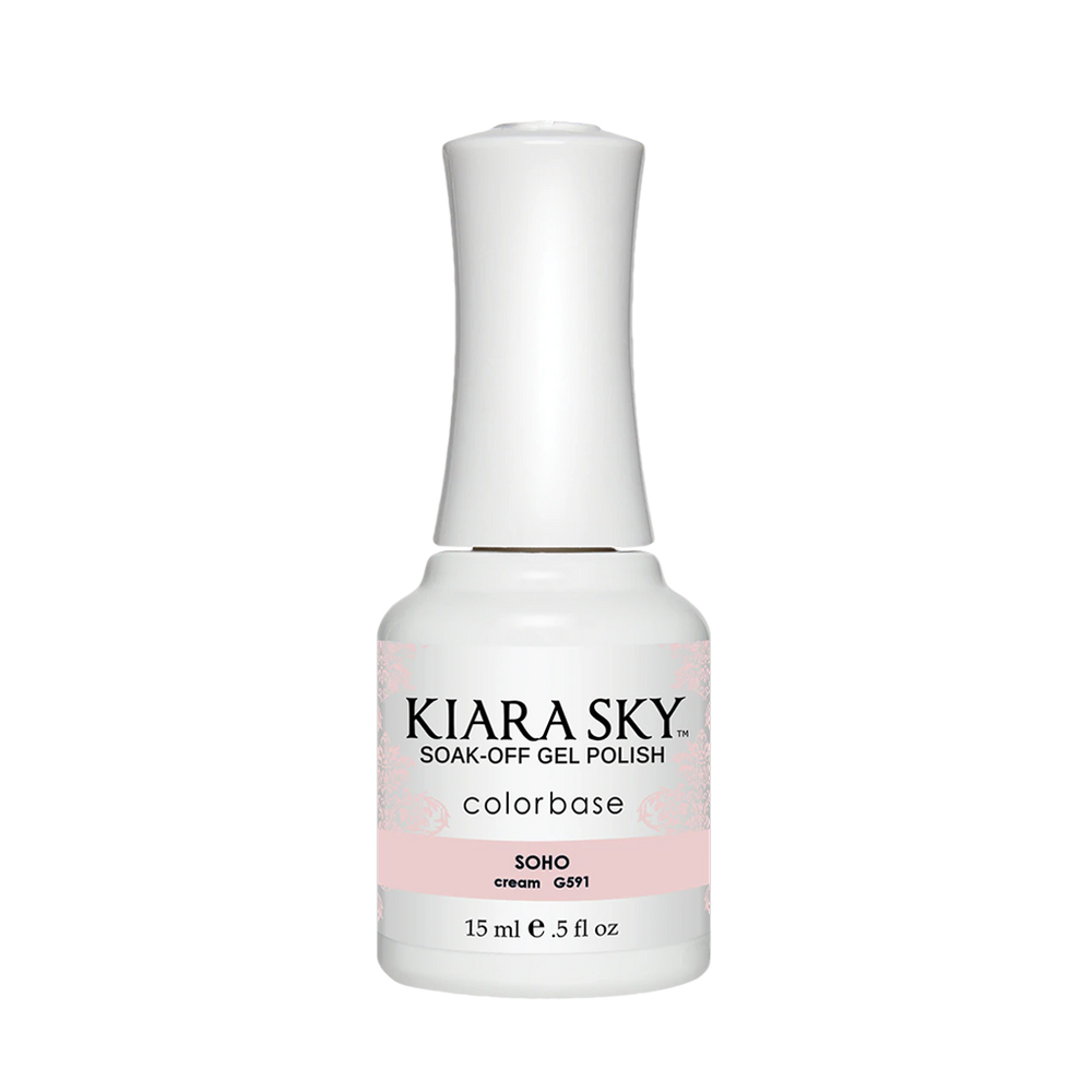 Kiara Sky Gel Polish, London Collection, G591, Soho, 0.5oz MH1004