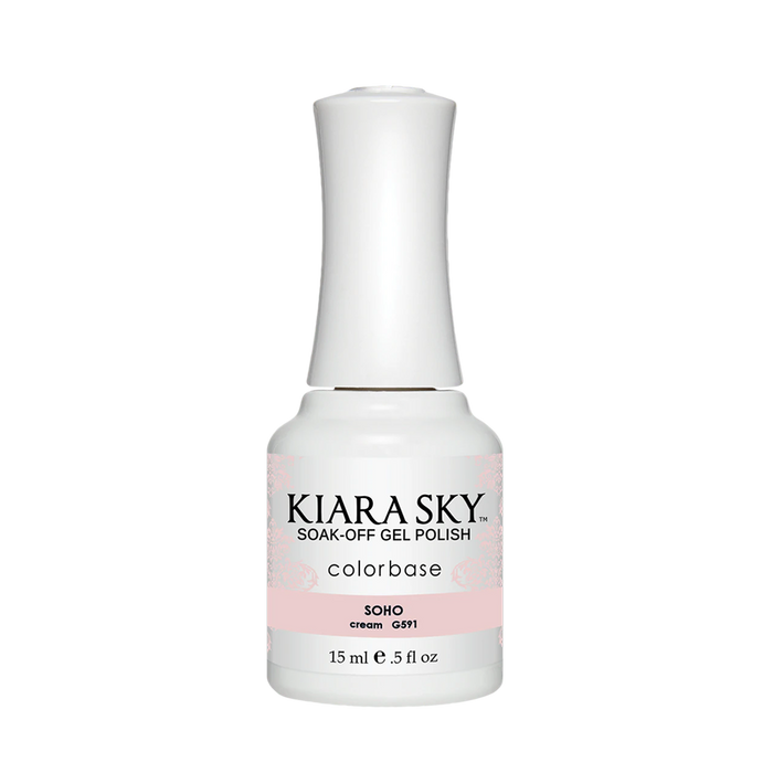 Kiara Sky Gel Polish, London Collection, G591, Soho, 0.5oz MH1004