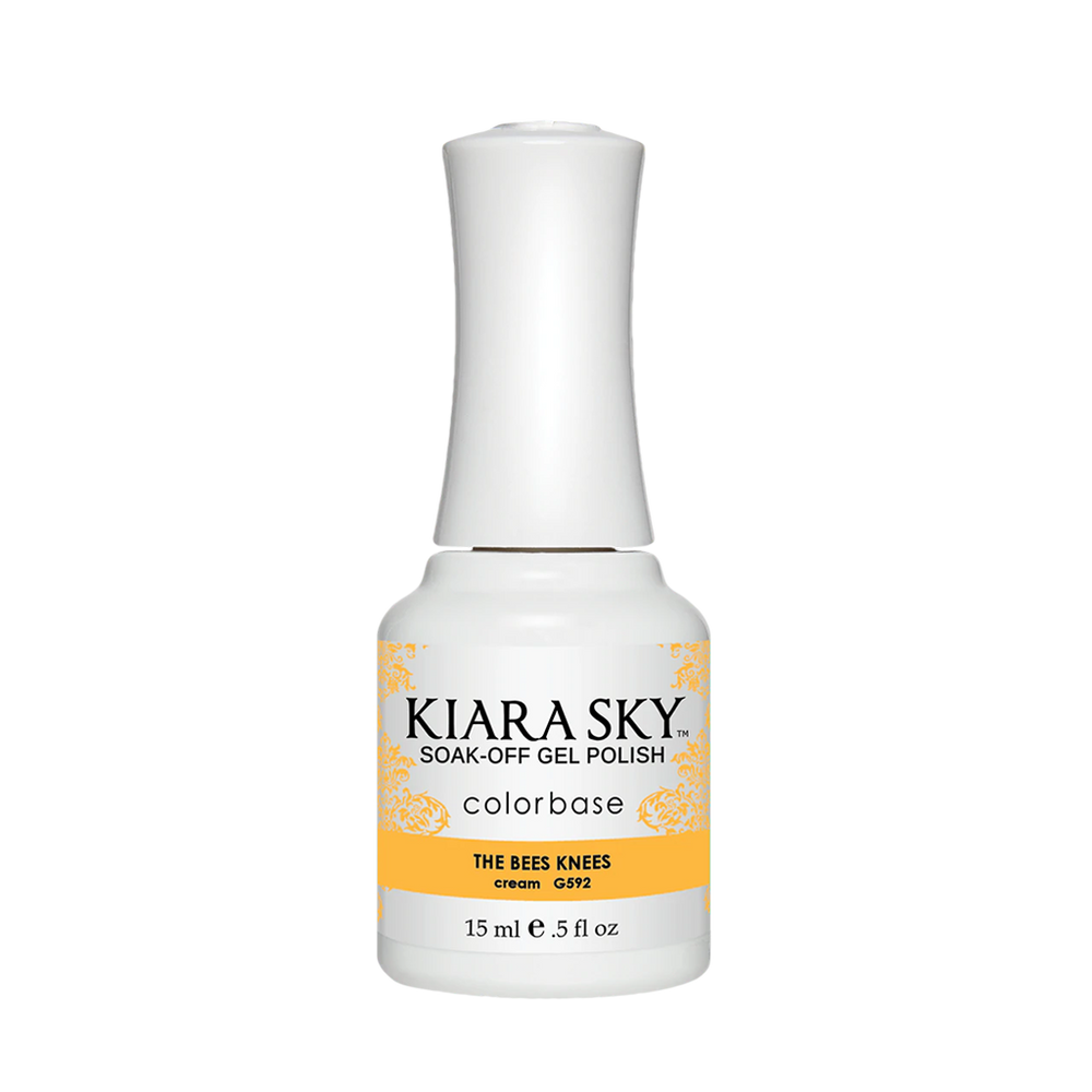 Kiara Sky Gel Polish, London Collection, G592, The Bees Knees, 0.5oz MH1004