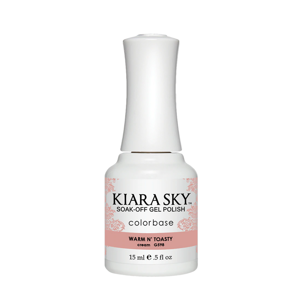 Kiara Sky Gel Polish, Snow Place Like Home Collection, G598, Warm N' Toasty, 0.5oz MH1004
