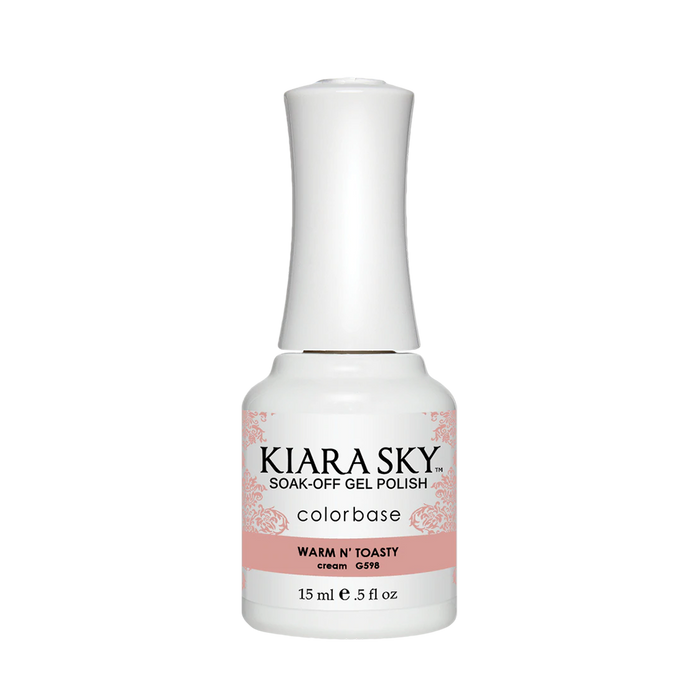 Kiara Sky Gel Polish, Snow Place Like Home Collection, G598, Warm N' Toasty, 0.5oz MH1004