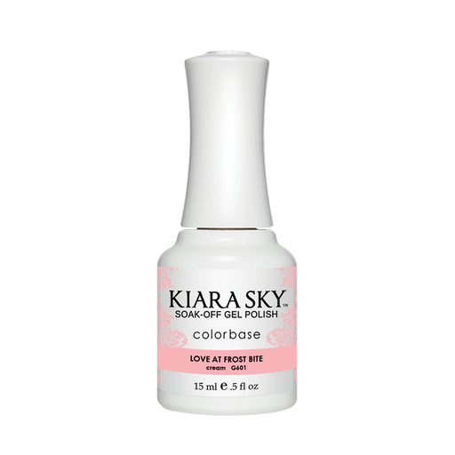 Kiara Sky Gel Polish, Snow Place Like Home Collection, G601, Love At Frost Bite, 0.5oz MH1004