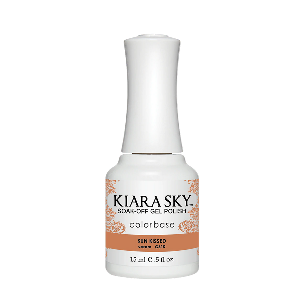 Kiara Sky Gel Polish, In The Nude Collection, G610, Sun Kissed, 0.5oz MH1004