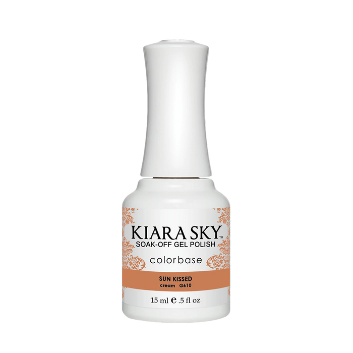 Kiara Sky Gel Polish, In The Nude Collection, G610, Sun Kissed, 0.5oz MH1004