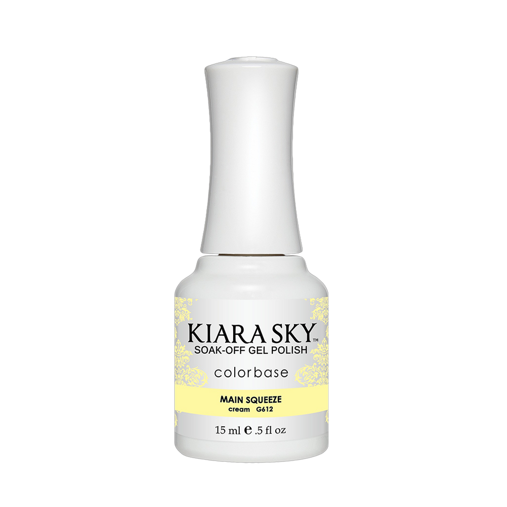 Kiara Sky Gel Polish, Electro Pop Collection, G612, Main Squeeze, 0.5oz OK0518VD