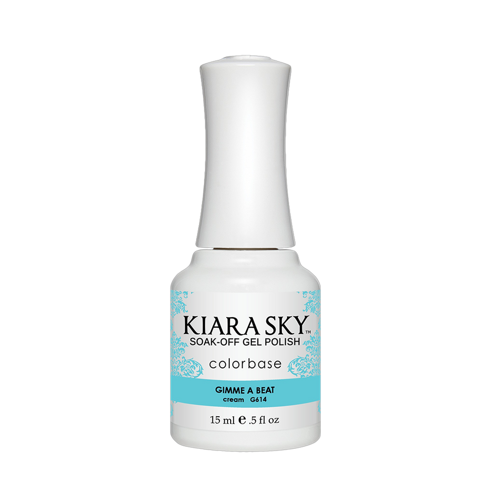 Kiara Sky Gel Polish, Electro Pop Collection, G614, Gimme A Beat, 0.5oz OK0518VD