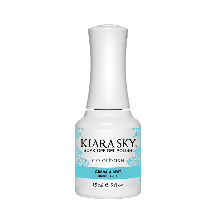 Kiara Sky Gel Polish, Electro Pop Collection, G614, Gimme A Beat, 0.5oz OK0518VD