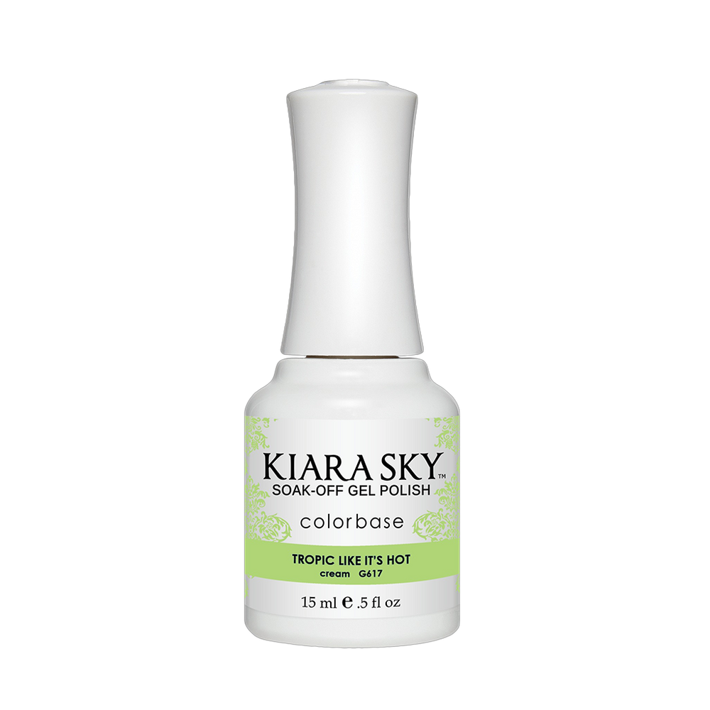 Kiara Sky Gel Polish, Electro Pop Collection, G617, Tropic Like, 0.5oz OK0518VD