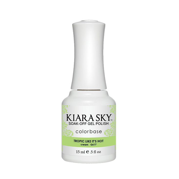 Kiara Sky Gel Polish, Electro Pop Collection, G617, Tropic Like, 0.5oz OK0518VD