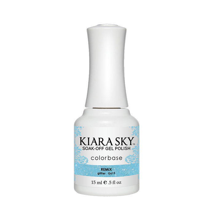 Kiara Sky Gel Polish, Electro Pop Collection, G619, Remix, 0.5oz OK0518VD