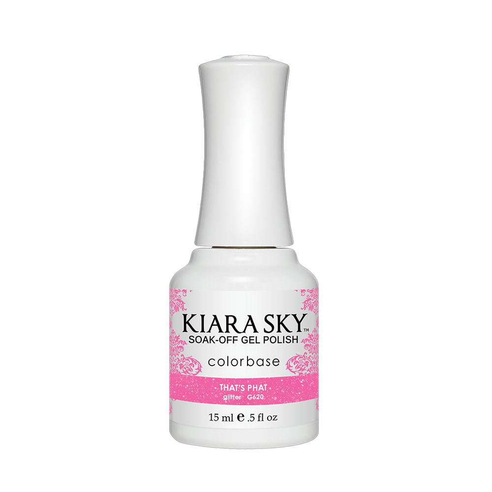 Kiara Sky Gel Polish, Electro Pop Collection, G620, That's Phat, 0.5oz OK0518VD