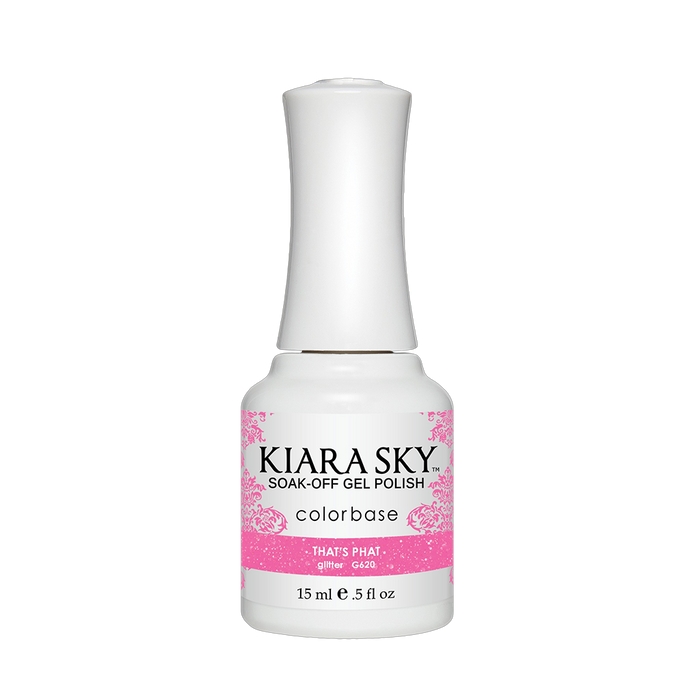 Kiara Sky Gel Polish, Electro Pop Collection, G620, That's Phat, 0.5oz OK0518VD