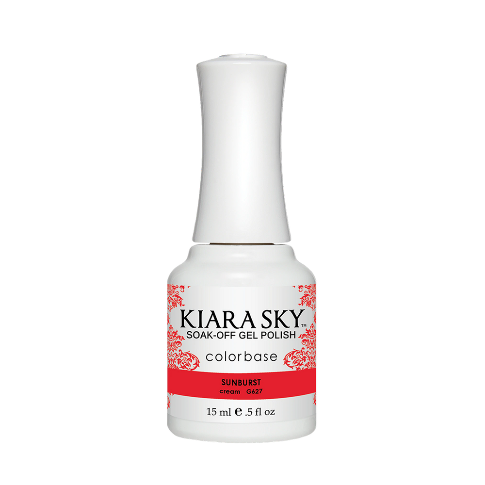 Kiara Sky Gel Polish, Stargazer Collection, G627, Sunburst, 0.5oz MH1004