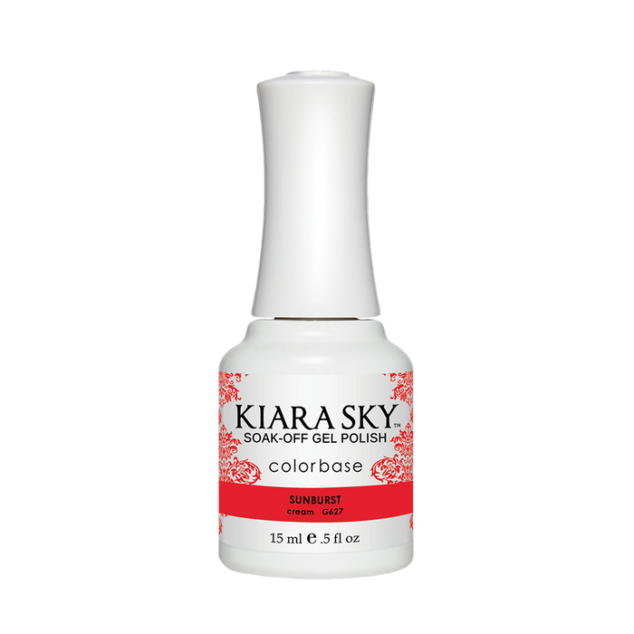 Kiara Sky Gel Polish, Stargazer Collection, G627, Sunburst, 0.5oz MH1004