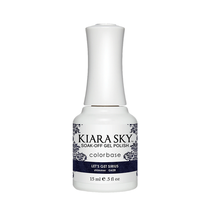 Kiara Sky Gel Polish, Stargazer Collection, G628, Let's Get Sirius, 0.5oz MH1004