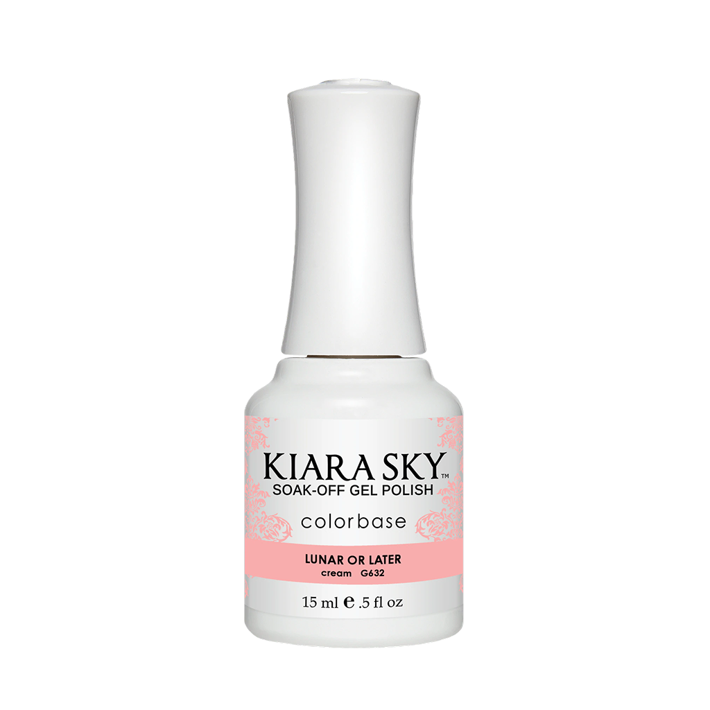 Kiara Sky Gel Polish, Stargazer Collection, G632, Lunar Or Later, 0.5oz MH1004