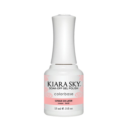 Kiara Sky Gel Polish, Stargazer Collection, G632, Lunar Or Later, 0.5oz MH1004