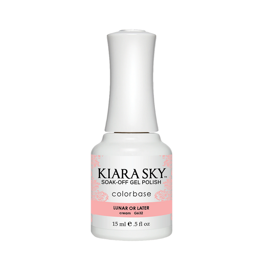 Kiara Sky Gel Polish, Stargazer Collection, G632, Lunar Or Later, 0.5oz MH1004