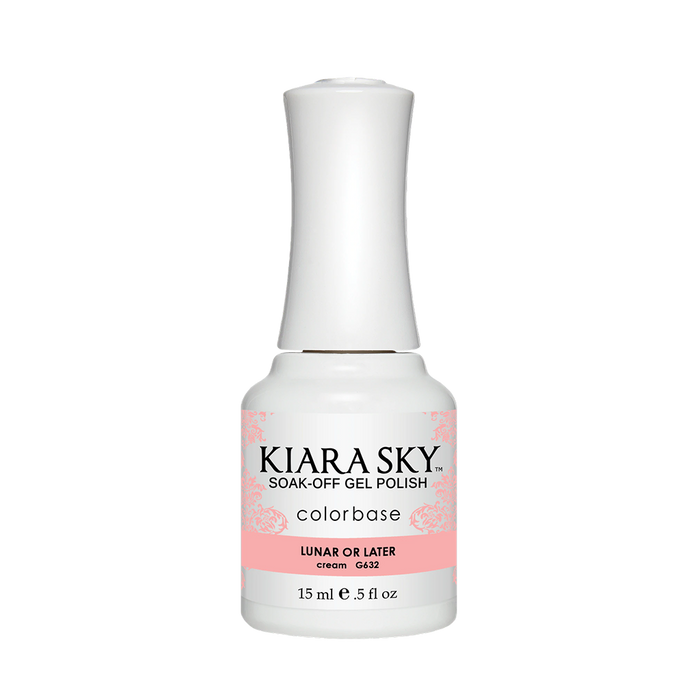 Kiara Sky Gel Polish, Stargazer Collection, G632, Lunar Or Later, 0.5oz MH1004
