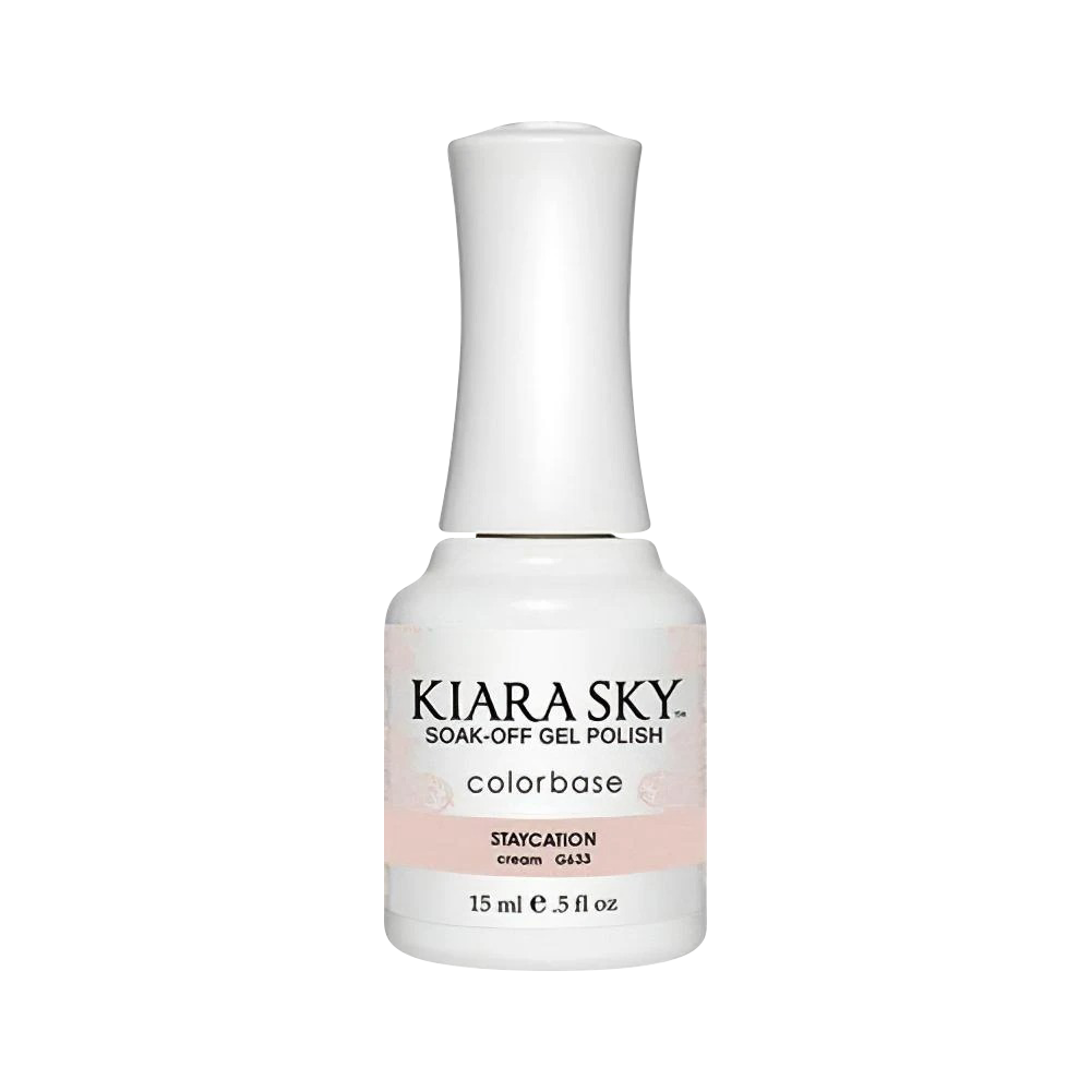 Kiara Sky Gel Polish, Wild & Free Collection, G633, Staycation, 0.5oz MH1004