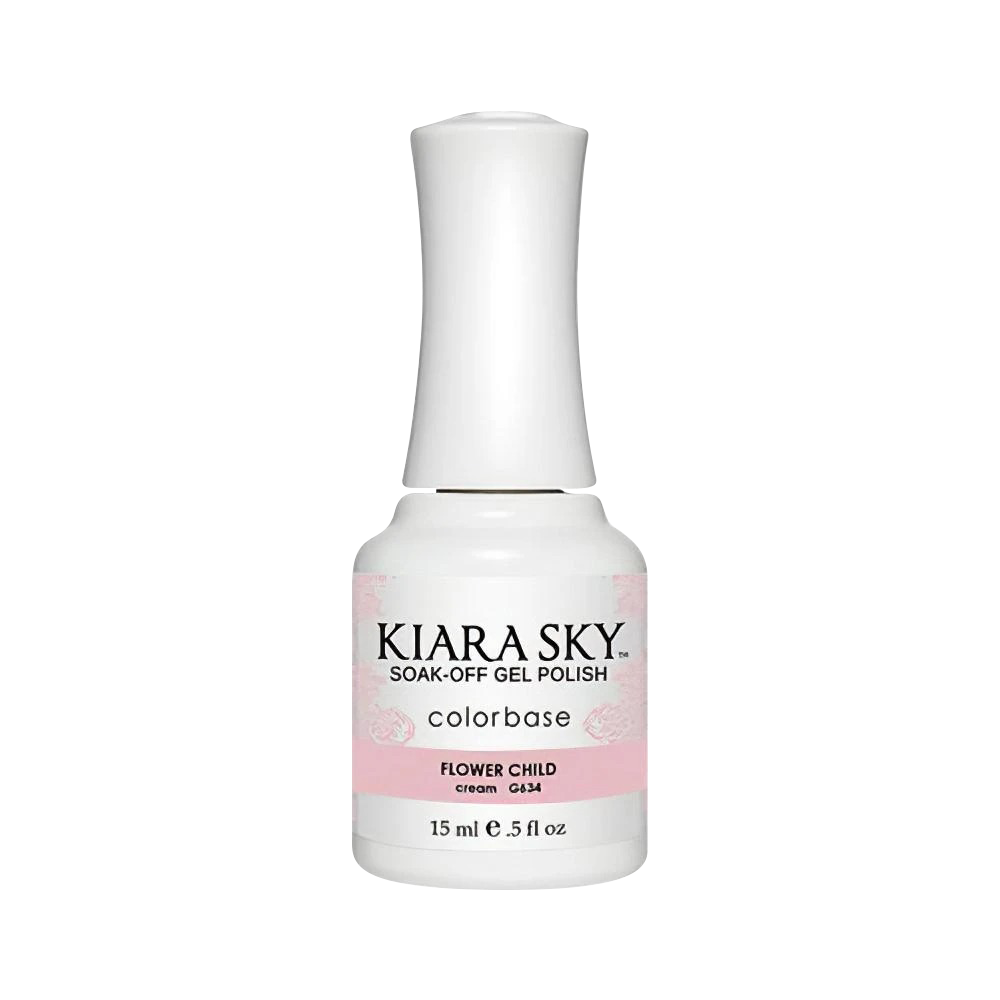 Kiara Sky Gel Polish, Wild & Free Collection, G634, Flower Child, 0.5oz MH1004