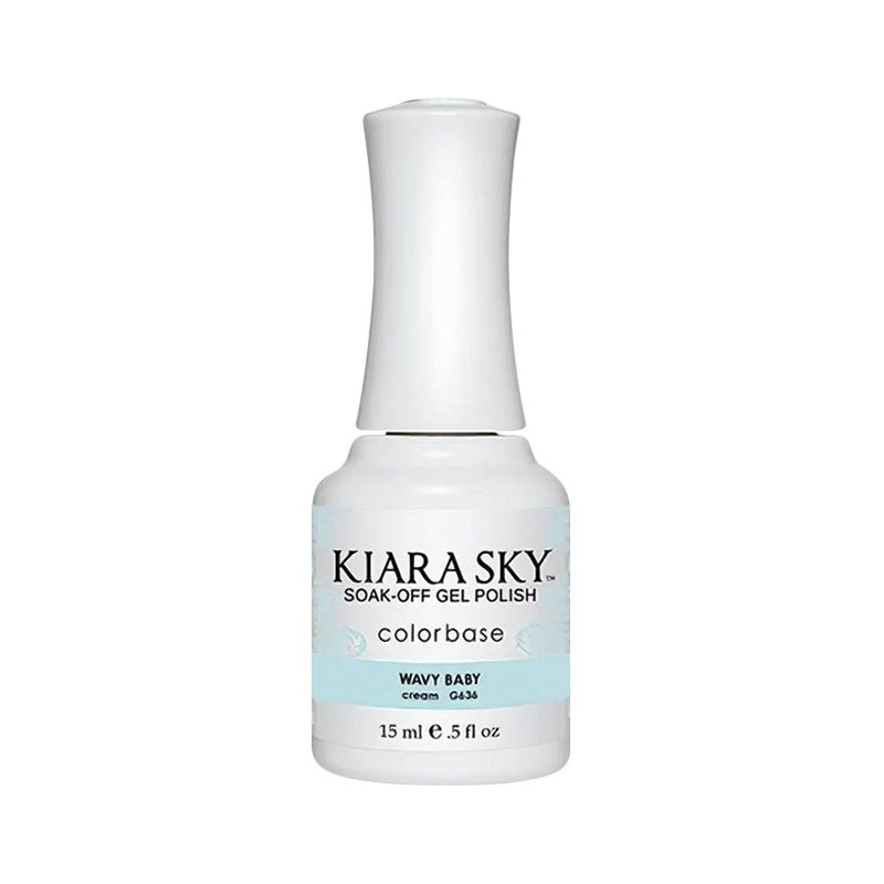 Kiara Sky Gel Polish, Wild & Free Collection, G636, Wavy Baby, 0.5oz MH1004