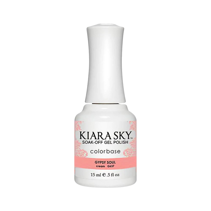 Kiara Sky Gel Polish, Wild & Free Collection, G637, Gypsy Soul, 0.5oz MH1004