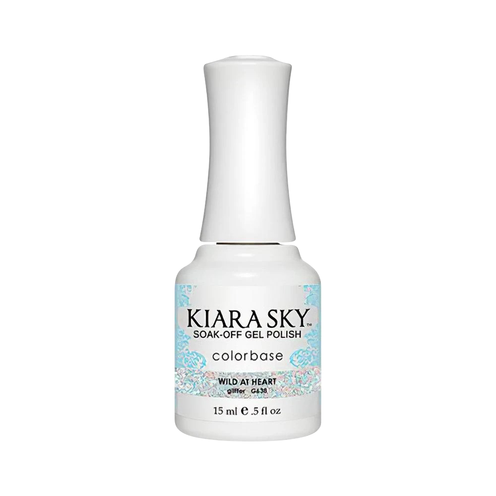 Kiara Sky Gel Polish, Wild & Free Collection, G638, Wild At Heart, 0.5oz MH1004
