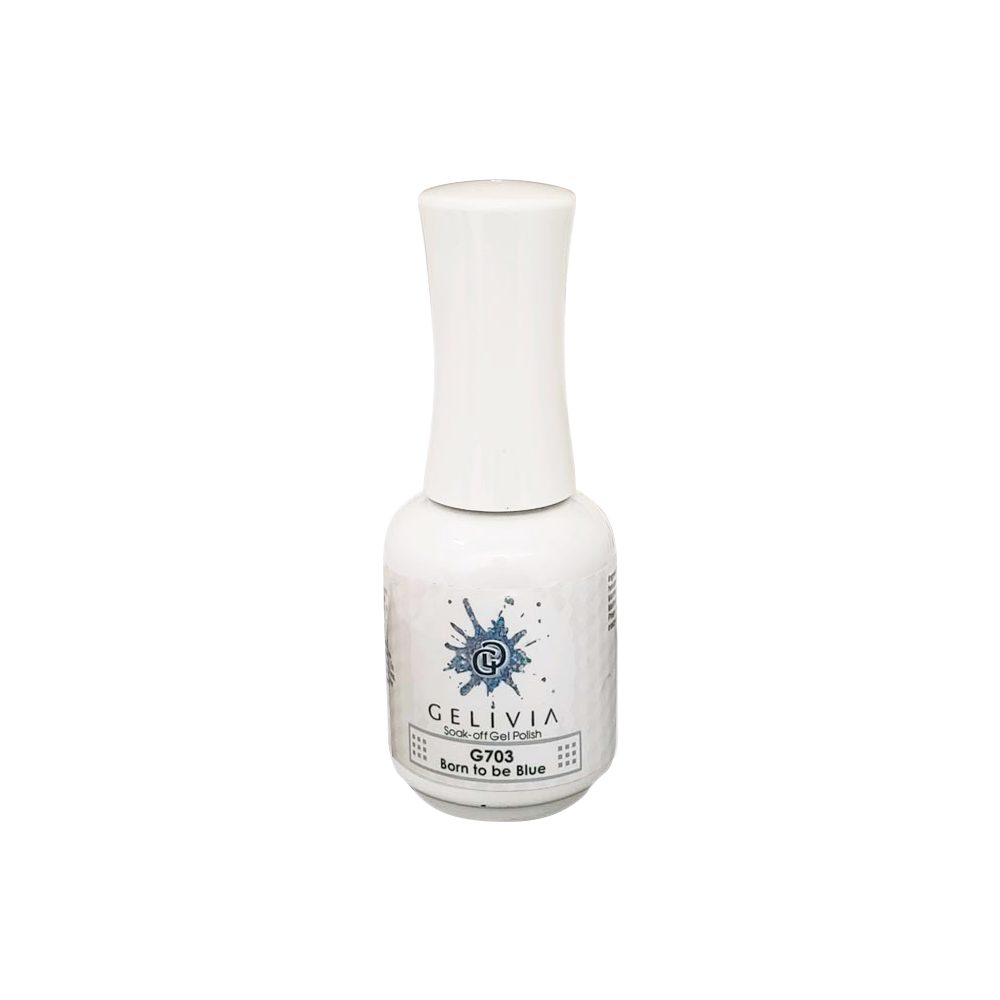 Gelivia Gel Polish, Star Is Born Collection, 703, Born To Blue, 0.5oz OK0307VD
