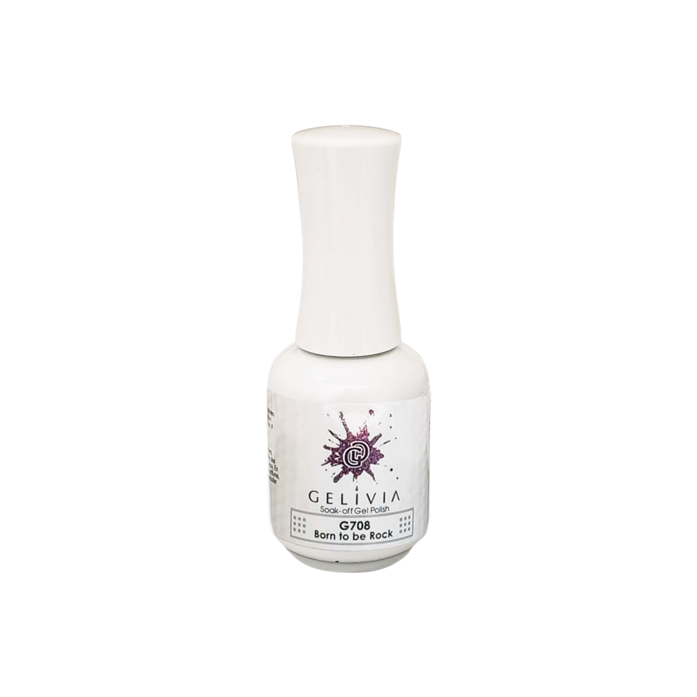 Gelivia Gel Polish, Star Is Born Collection, 708, Born To Rock, 0.5oz OK0307VD