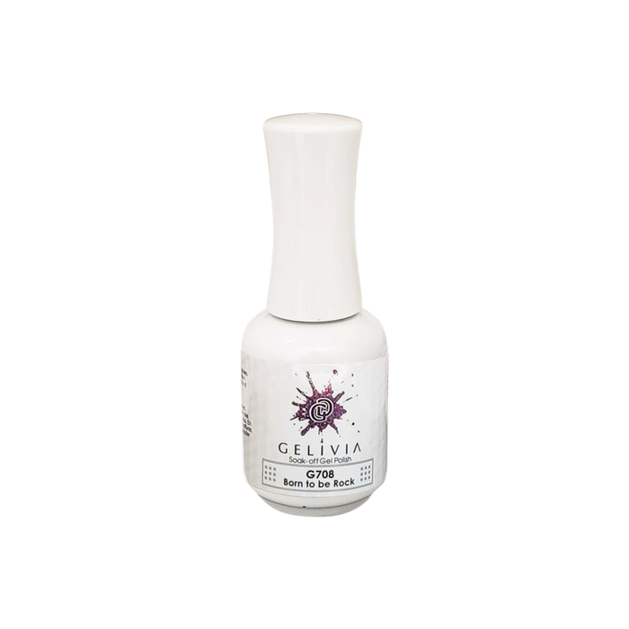 Gelivia Gel Polish, Star Is Born Collection, 708, Born To Rock, 0.5oz OK0307VD