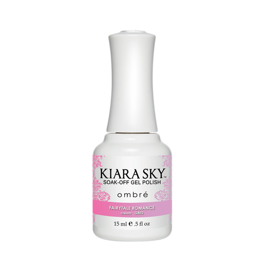 Kiara Sky Mood Gel Polish Ombre, G802, Fairytale Romance, 0.5oz MH1004