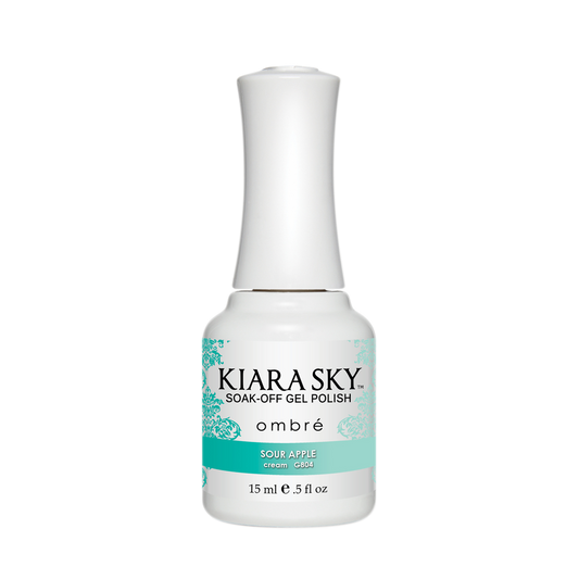 Kiara Sky Mood Gel Polish Ombre, G804, Sour Apple, 0.5oz MH1004