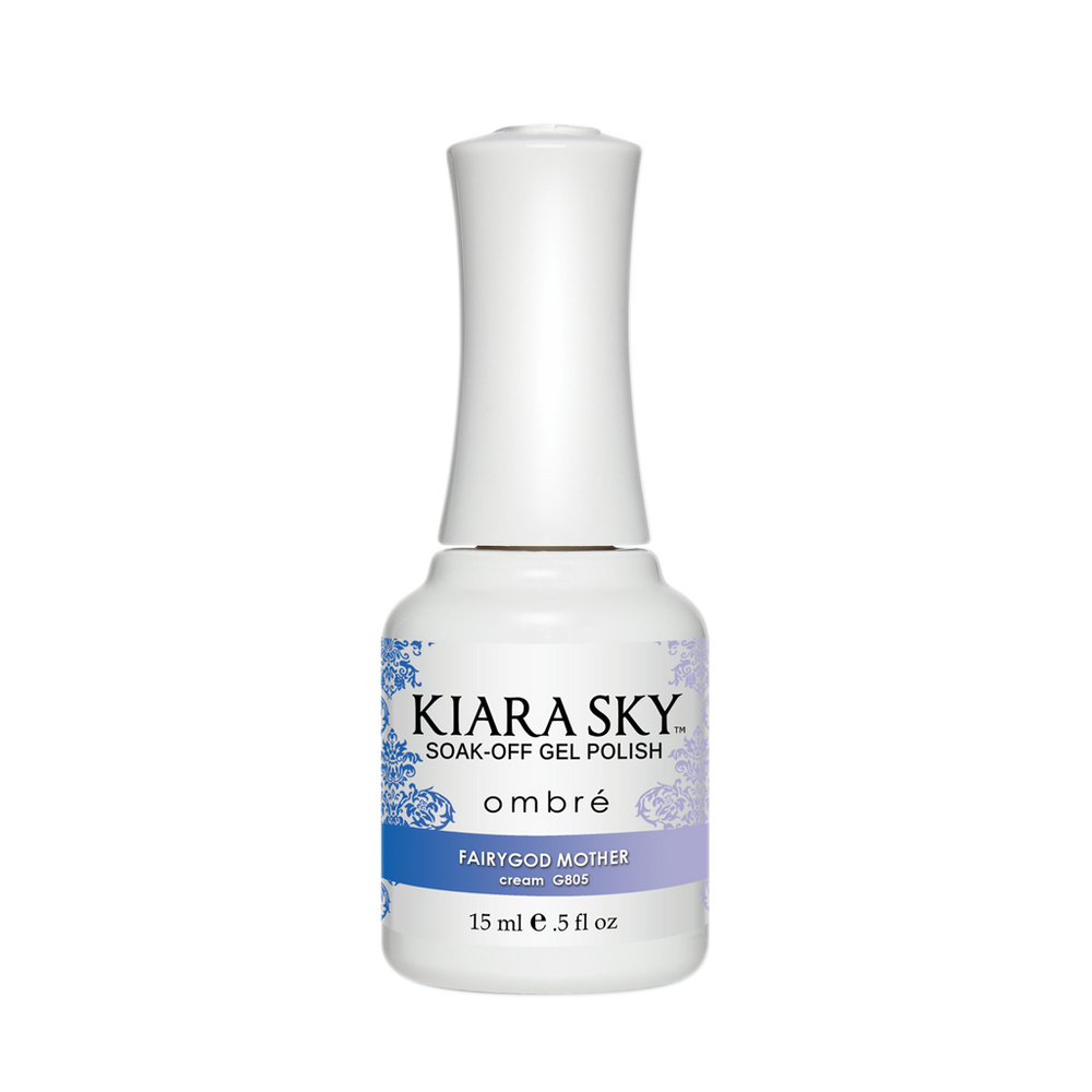 Kiara Sky Mood Gel Polish Ombre, G805, Fairy Godmother, 0.5oz MH1004