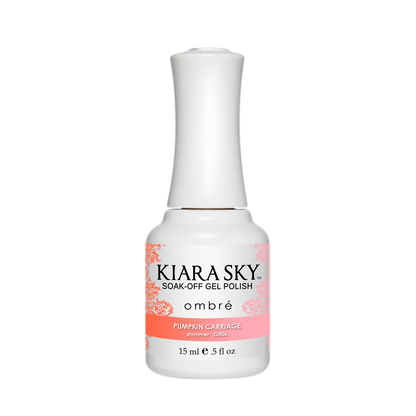 Kiara Sky Mood Gel Polish Ombre, G806, Pumpkin Carriage, 0.5oz MH1004