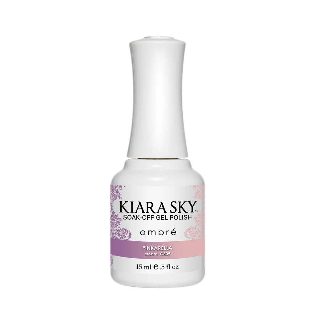 Kiara Sky Mood Gel Polish Ombre, G809, Pinkarella, 0.5oz MH1004