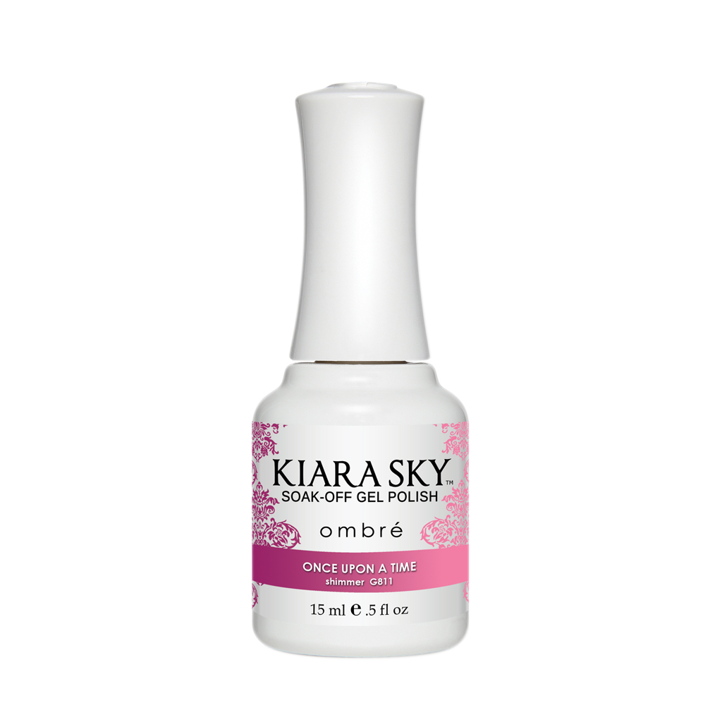 Kiara Sky Mood Gel Polish Ombre, G811, Once Upon A Time, 0.5oz MH1004