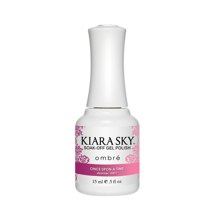Kiara Sky Mood Gel Polish Ombre, G811, Once Upon A Time, 0.5oz MH1004