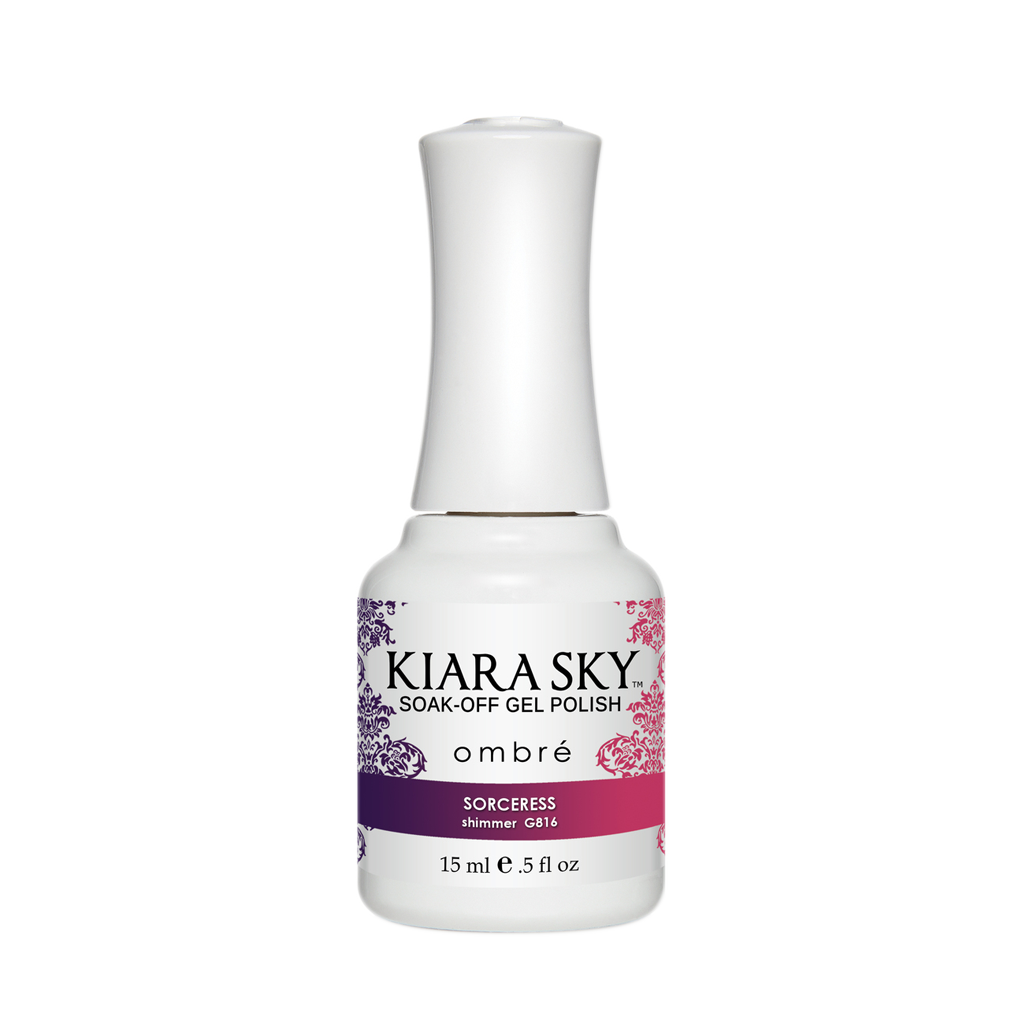 Kiara Sky Mood Gel Polish Ombre, G816 Sorceress, 0.5oz MH1004