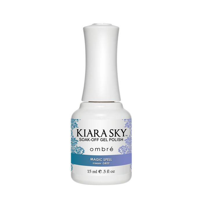 Kiara Sky Mood Gel Polish Ombre, G822, Magic Spell, 0.5oz MH1004