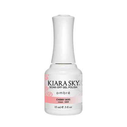 Kiara Sky Mood Gel Polish Ombre, G824, Cherry Skies, 0.5oz MH1004