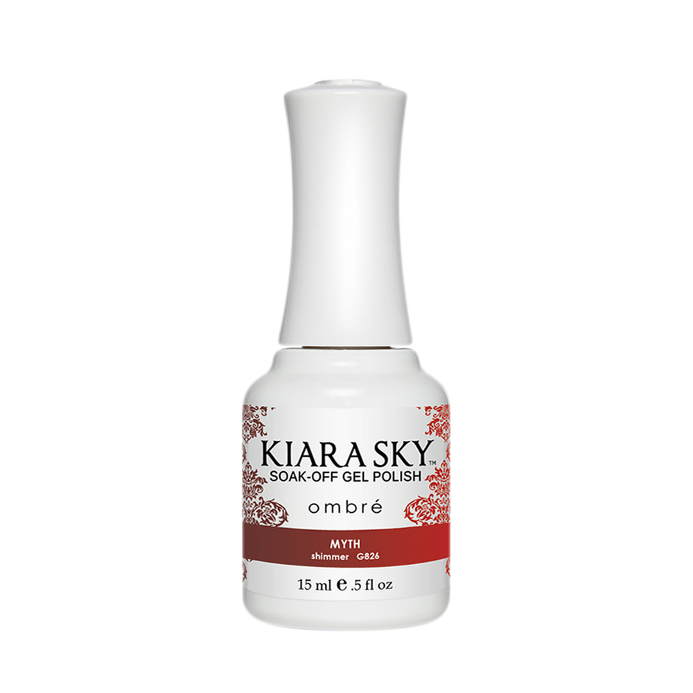 Kiara Sky Mood Gel Polish Ombre, G826, Myth, 0.5oz MH1004