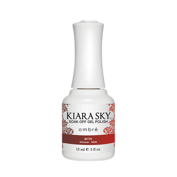 Kiara Sky Mood Gel Polish Ombre, G826, Myth, 0.5oz MH1004