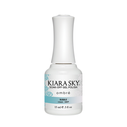 Kiara Sky Mood Gel Polish Ombre, G829, Bubble, 0.5oz MH1004