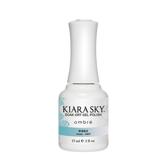 Kiara Sky Mood Gel Polish Ombre, G829, Bubble, 0.5oz MH1004