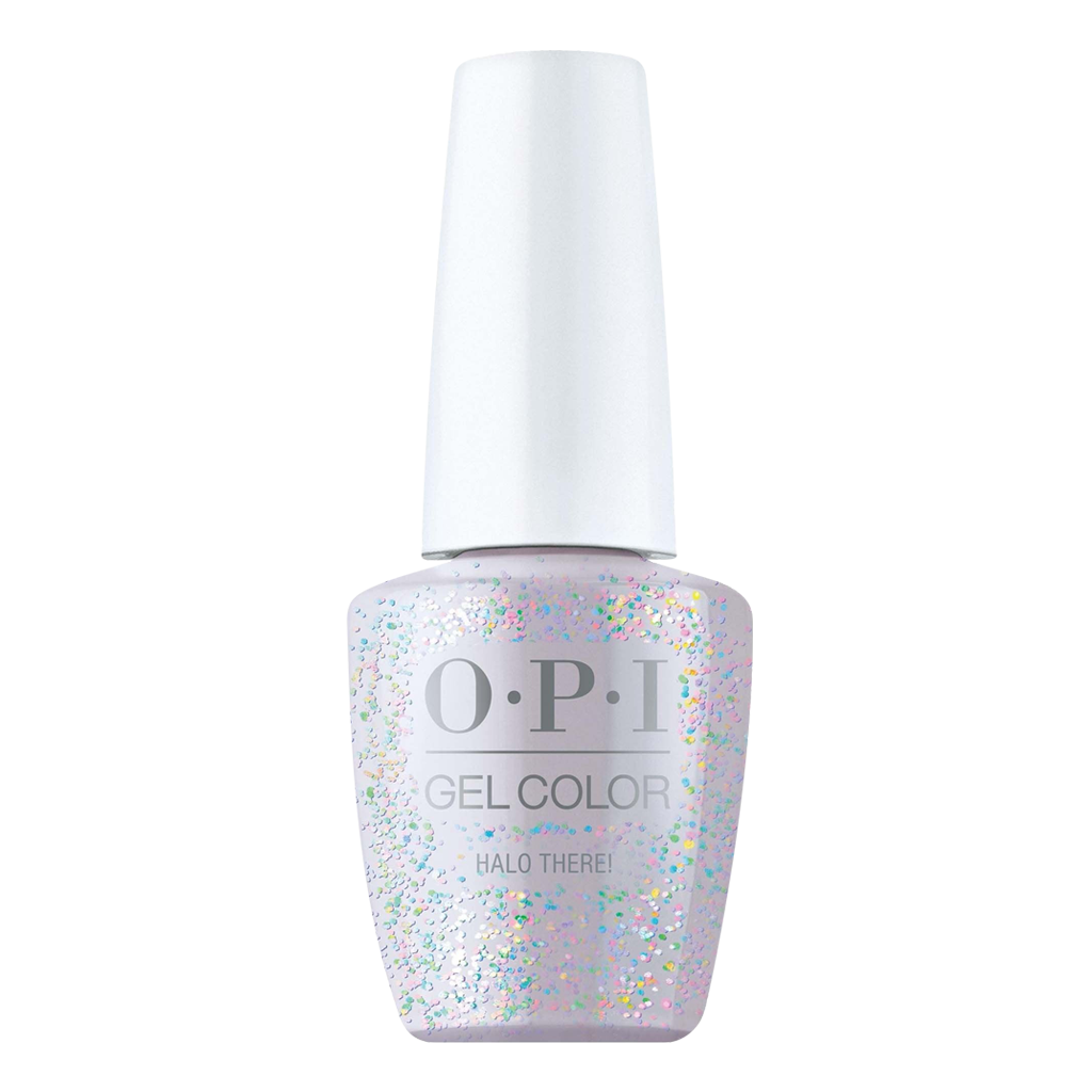 OPI Gelcolor, High Definition Glitter 2020 Collection, E02, Halo There, 0.5oz OK1224VD