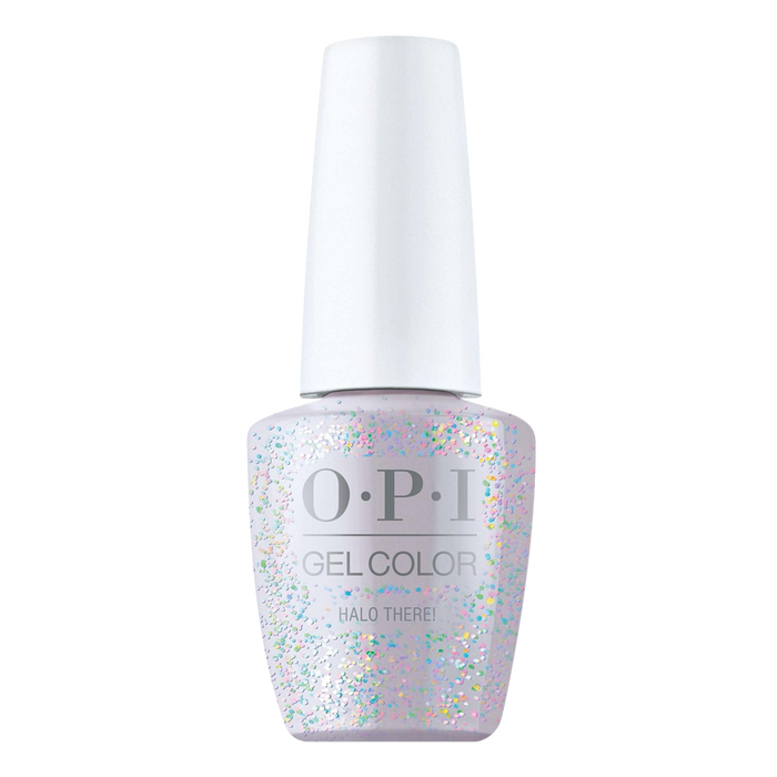 OPI Gelcolor, High Definition Glitter 2020 Collection, E02, Halo There, 0.5oz